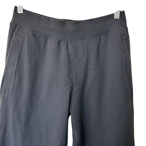 Lululemon Men’s Fleece Black Sweatpants Size M - Picture 4 of 9